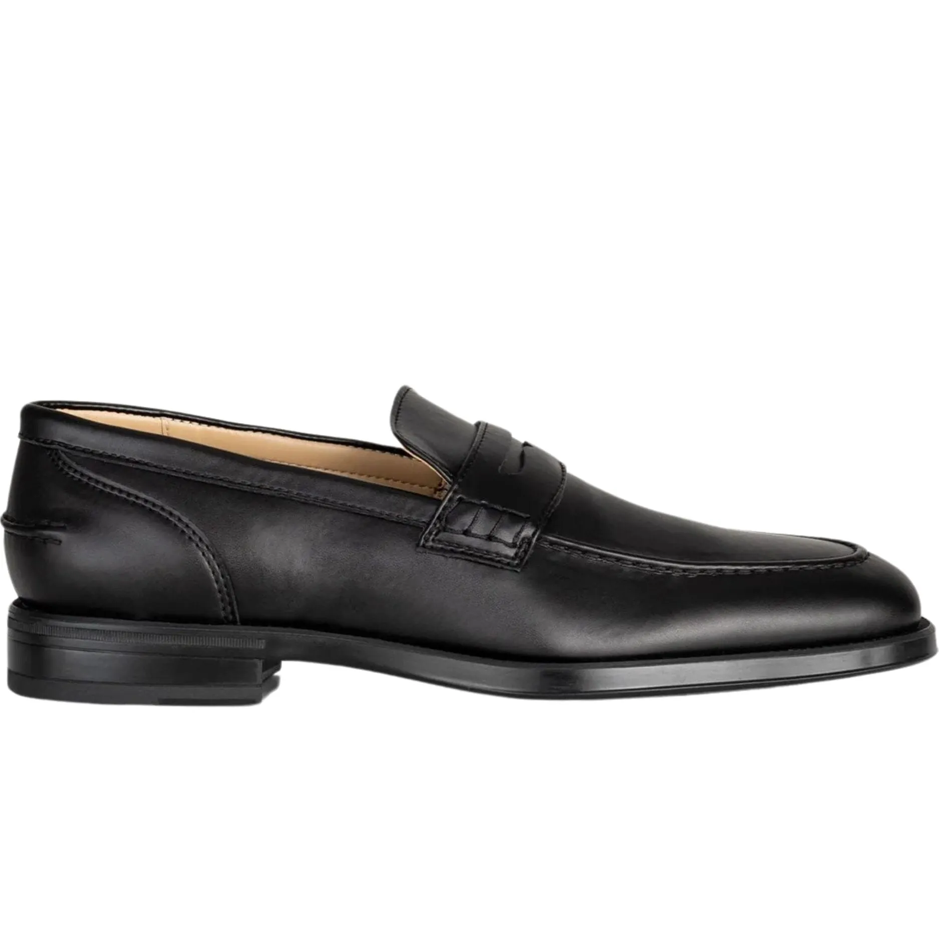Men's vegan loafer by Solari Milano - black or brown