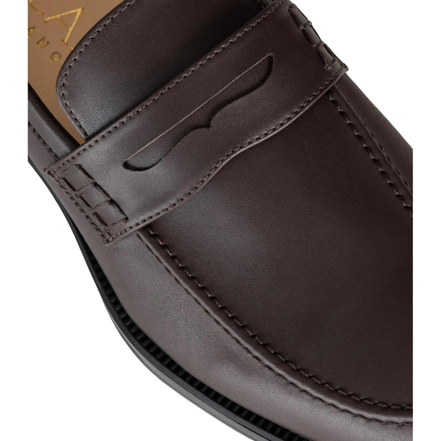Men's vegan loafer by Solari Milano - black or brown
