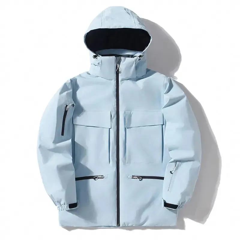 Mens Women Snowboarding Jacket Winter Insulated Ski Coat