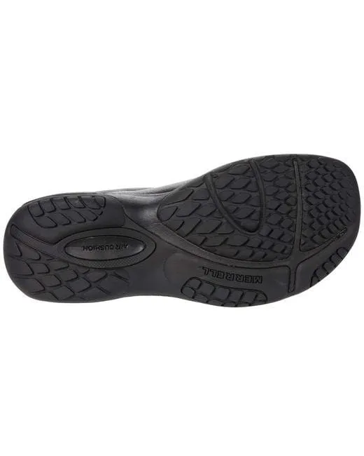 Merrell Men's Encore Gust 2 Leather Slip Ons- Black
