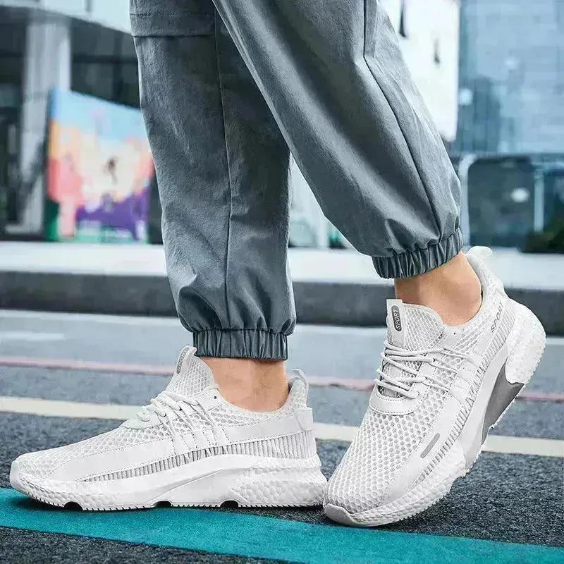 Mesh fashion shoes running shoes men's sports shoes