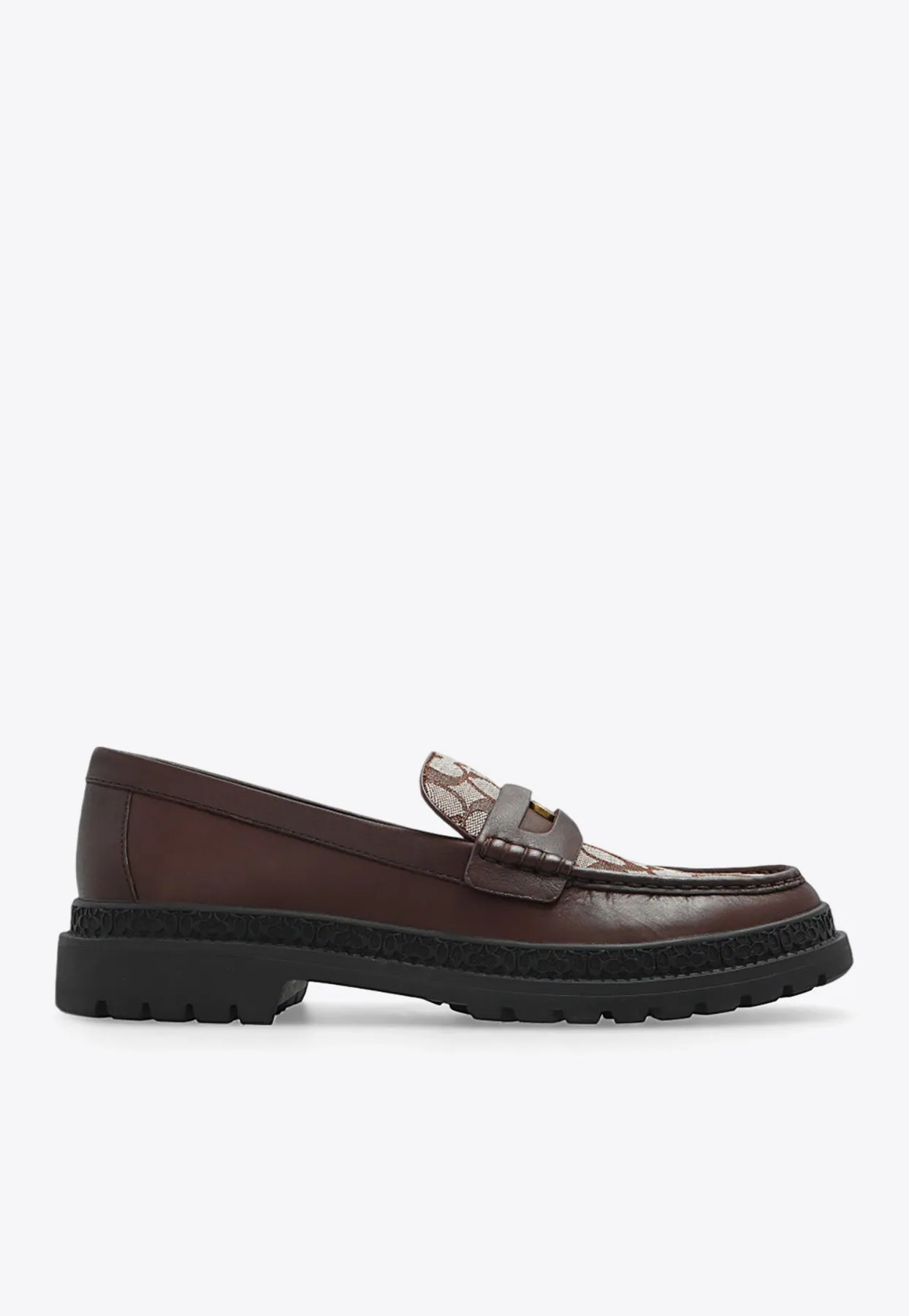 Monogram Jacquard Penny Loafers