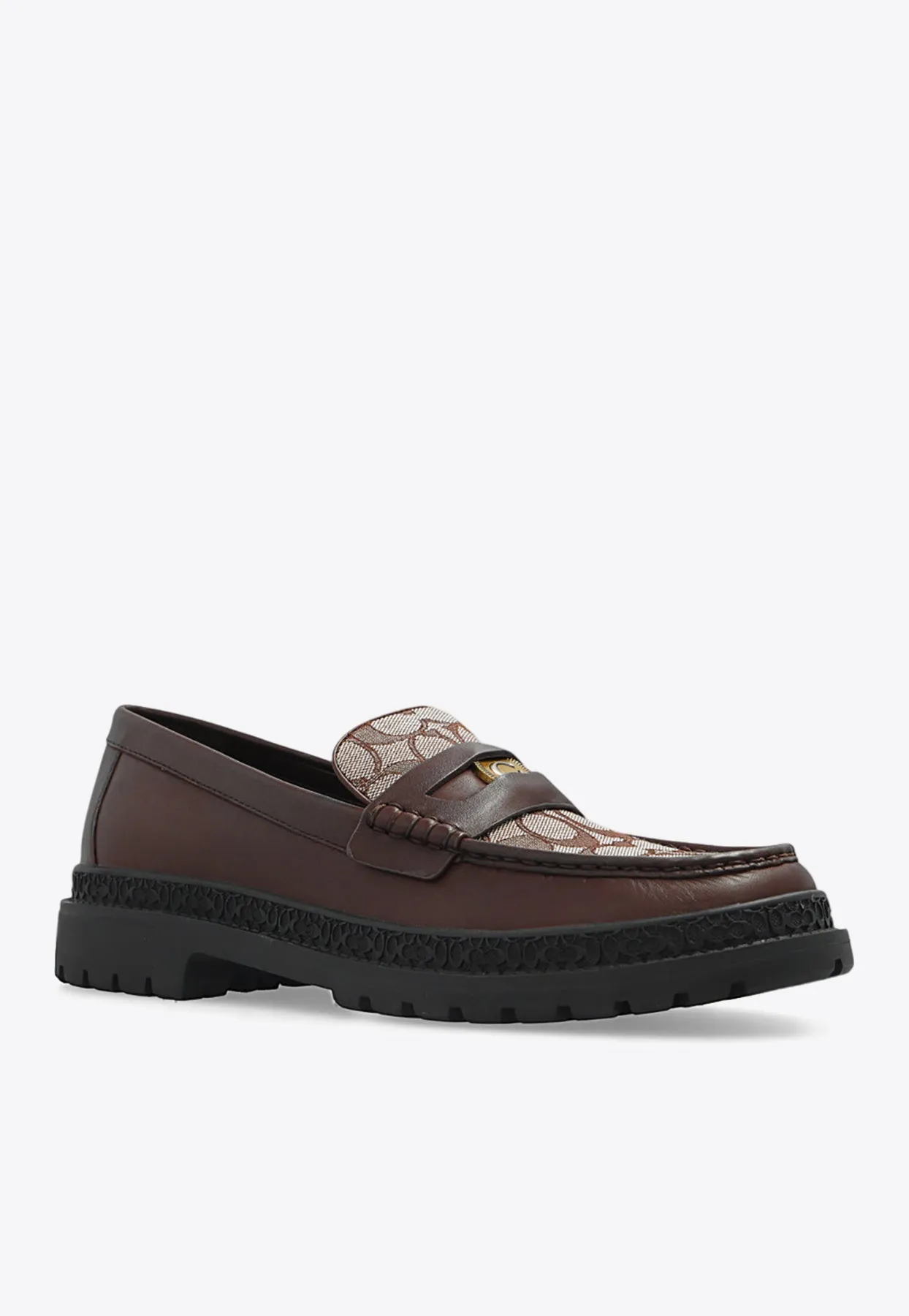 Monogram Jacquard Penny Loafers