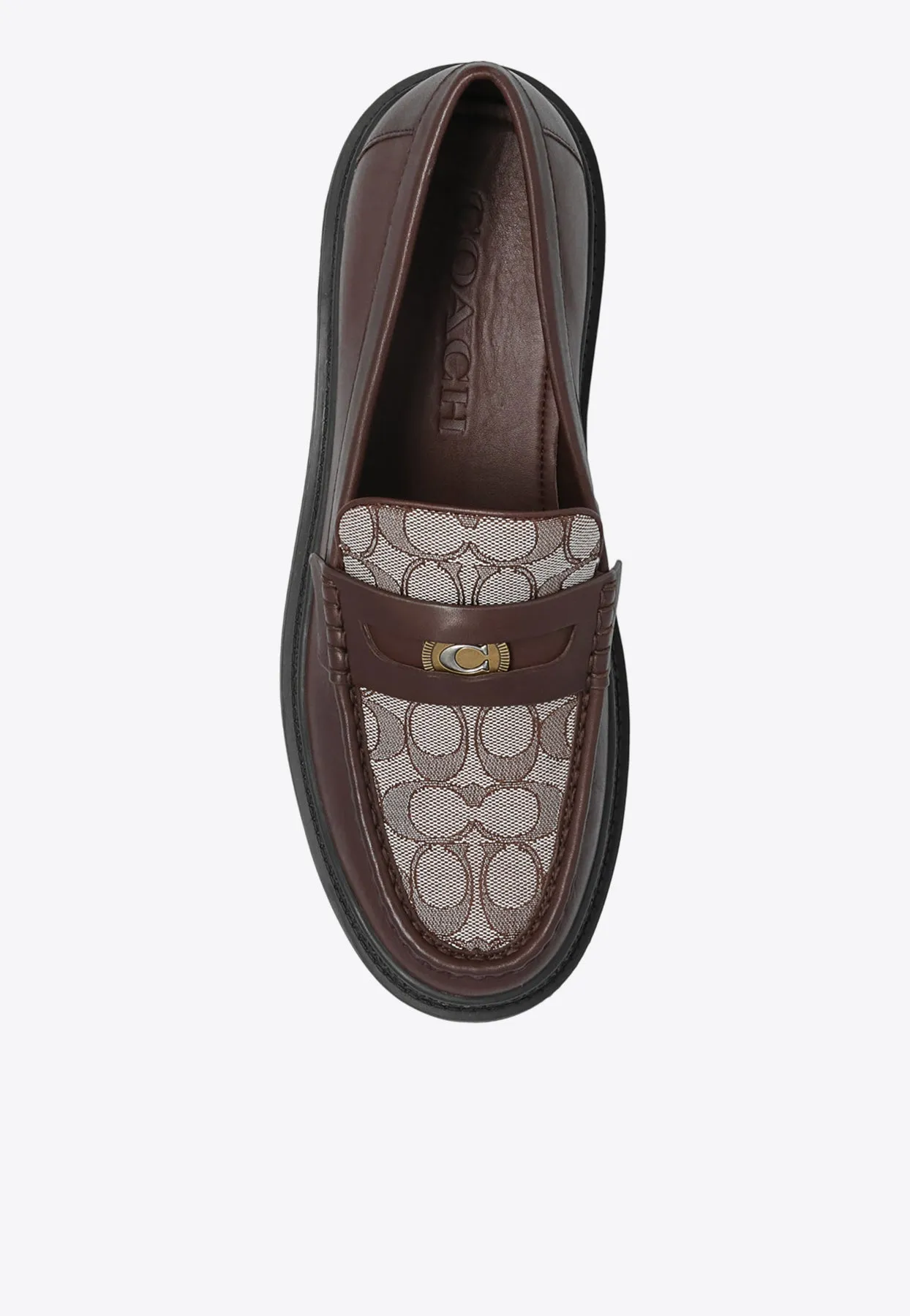 Monogram Jacquard Penny Loafers