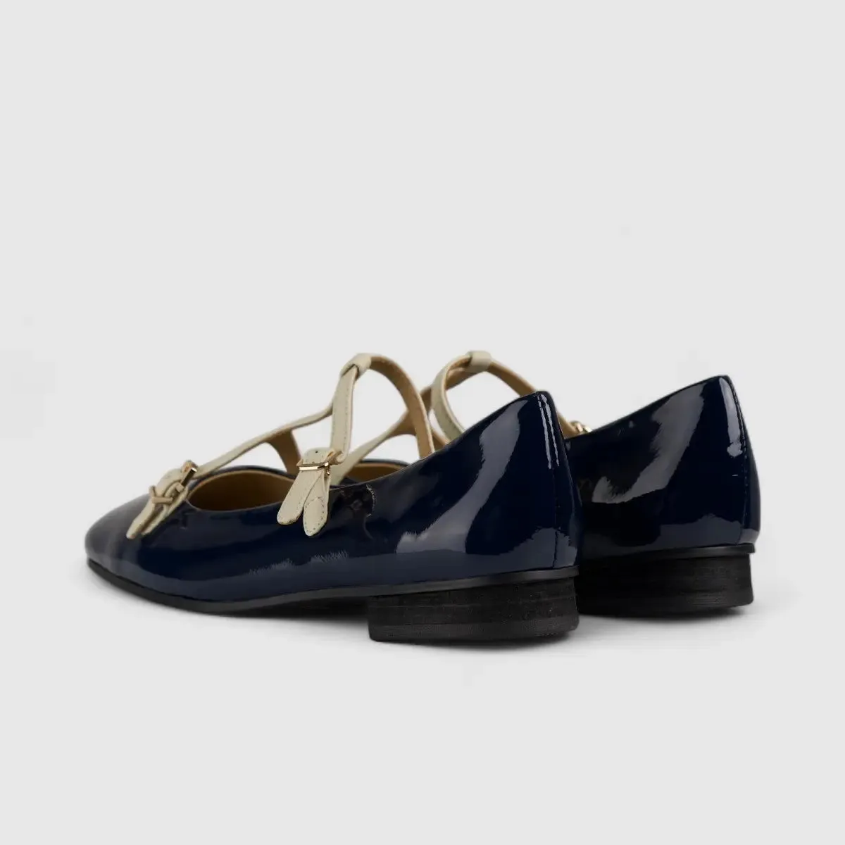 Morbido Comfort Leather Pump Blue/Green NSH231-58