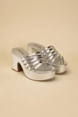 Open Toe Platform Sandals