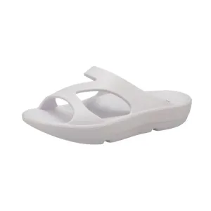 Roemer Strappy Eva White Women's Slides