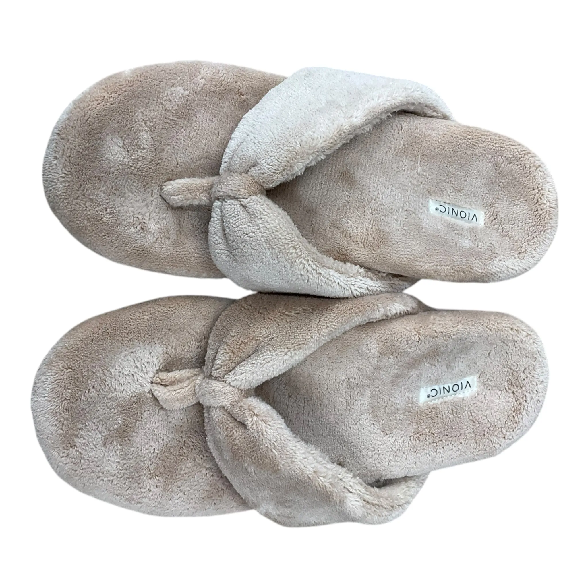 Sandals Flip Flops By Vionic In Brown, Size: 7.5