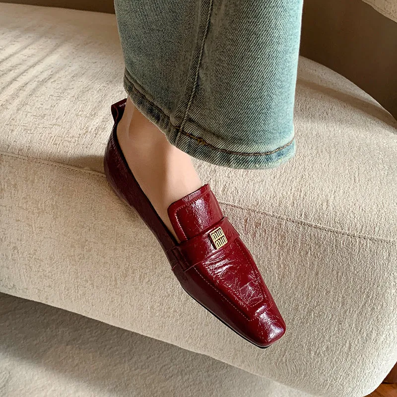 Serpatura Elegante Silque Luxanzo Loafers