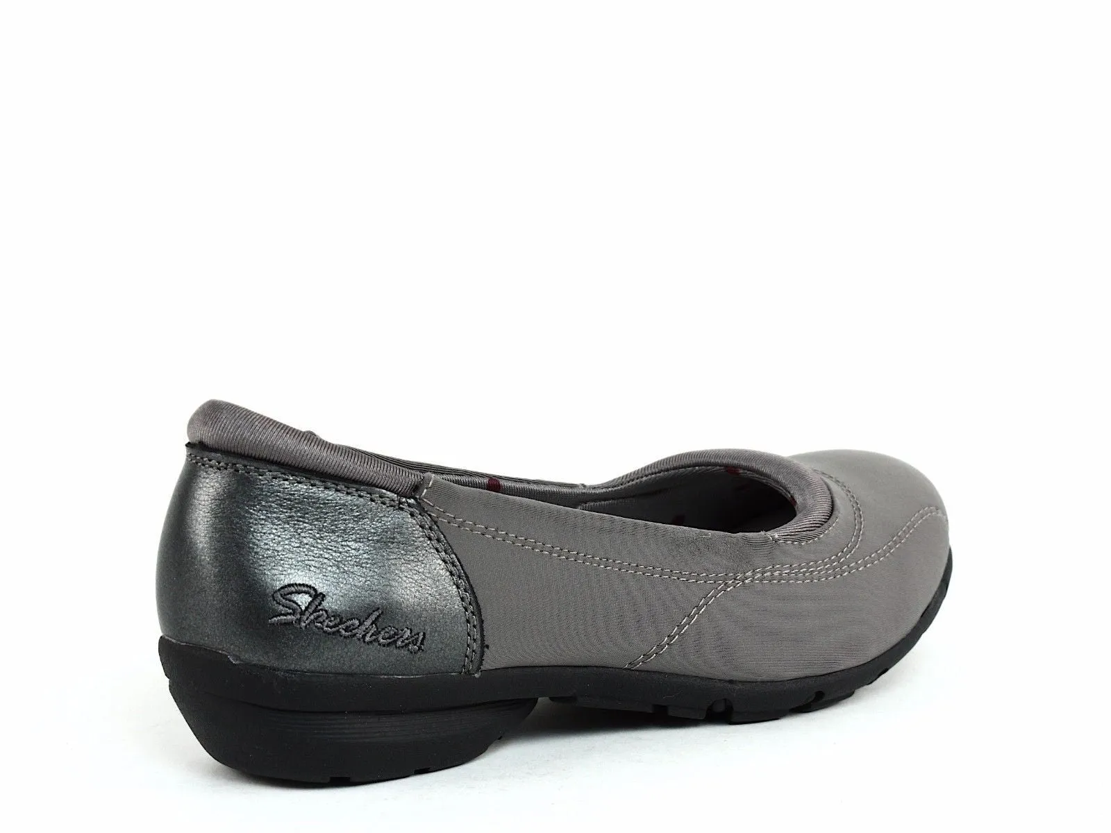 Skechers Career PRESIDENT Women's Casual Comfortable Loafer Flat Charcoal Shoes