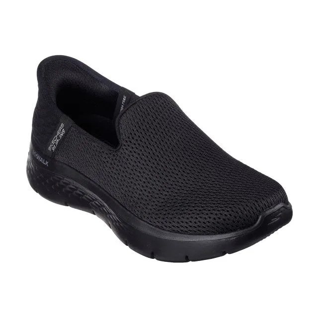 Skechers Women's 124963/BBK GO WALK Flex - Relish Trainers Black