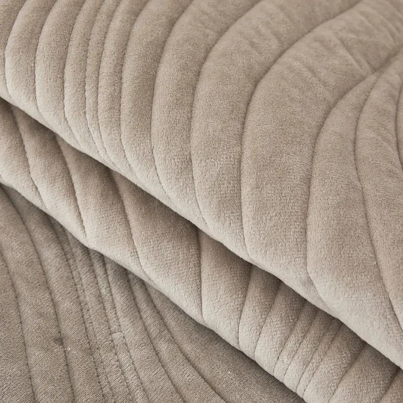 Tessa Textured Geometric Wave Sofa Slipcover