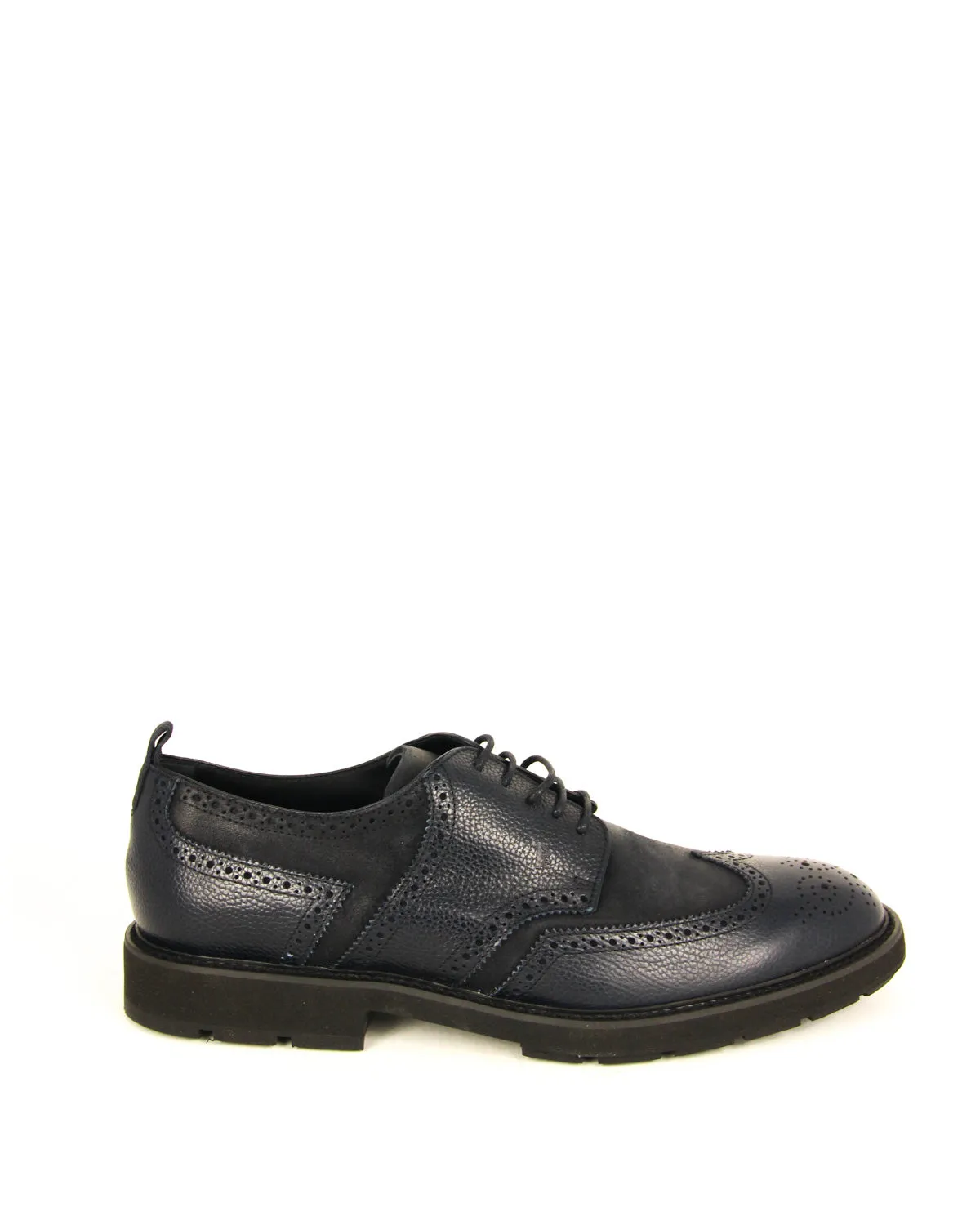 Tod's Men's DERBY Shoes Oxfords Sneakers Blue Leather Wingtip