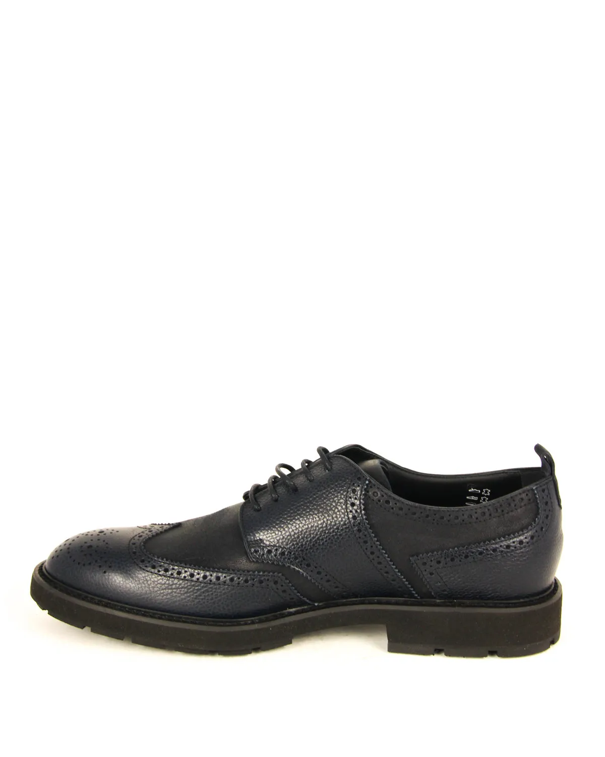 Tod's Men's DERBY Shoes Oxfords Sneakers Blue Leather Wingtip