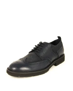 Tod's Men's DERBY Shoes Oxfords Sneakers Blue Leather Wingtip