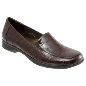 Trotters Jenn Brown Crocco Slip-On (Women's)