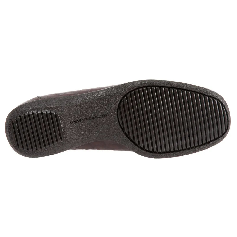 Trotters Jenn Brown Crocco Slip-On (Women's)