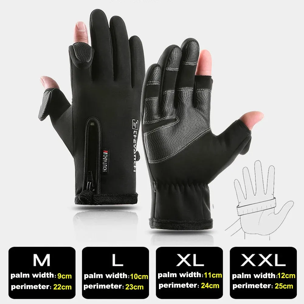 Unisex Motorcycle Gloves with Finger Access