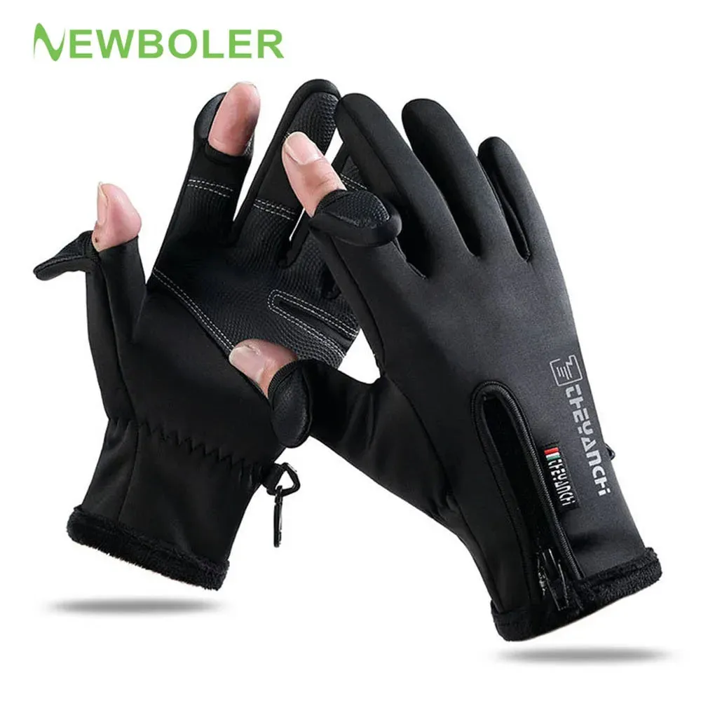 Unisex Motorcycle Gloves with Finger Access
