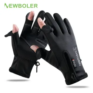 Unisex Motorcycle Gloves with Finger Access
