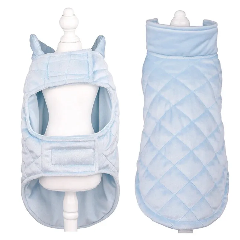 Winter Ready: Stay Cozy with our Soft Fleece Cotton Dog Jacket - Windproof Pet Vest for Small, Medium, and Large Dogs - Perfect Winter Clothes for Pets