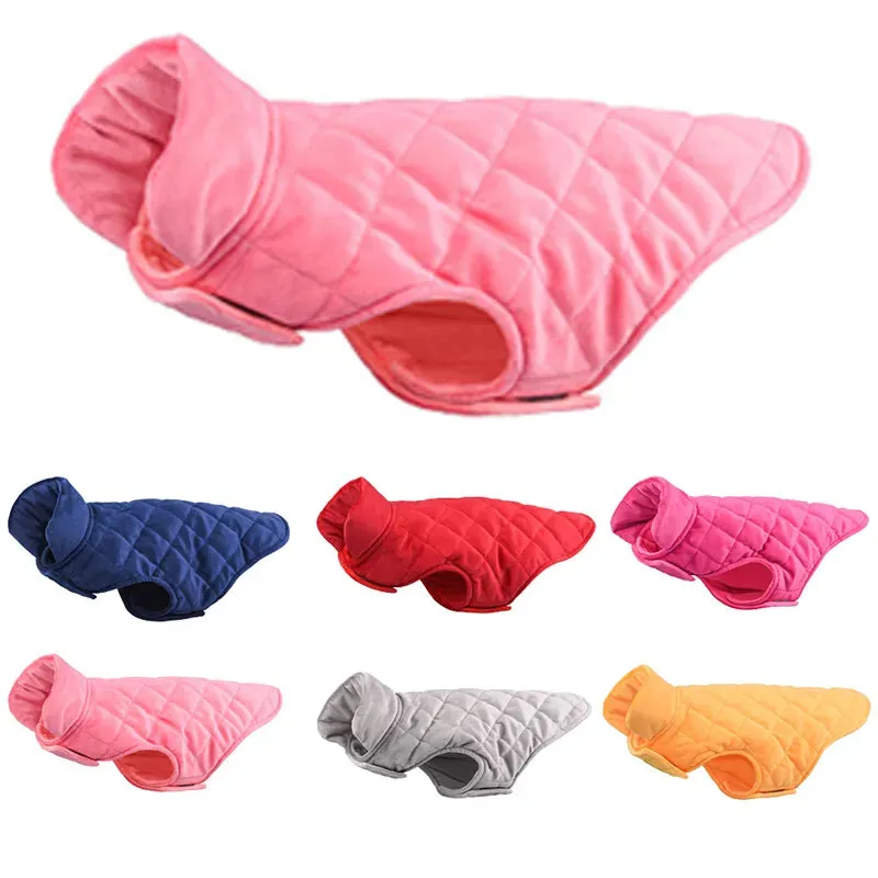 Winter Ready: Stay Cozy with our Soft Fleece Cotton Dog Jacket - Windproof Pet Vest for Small, Medium, and Large Dogs - Perfect Winter Clothes for Pets
