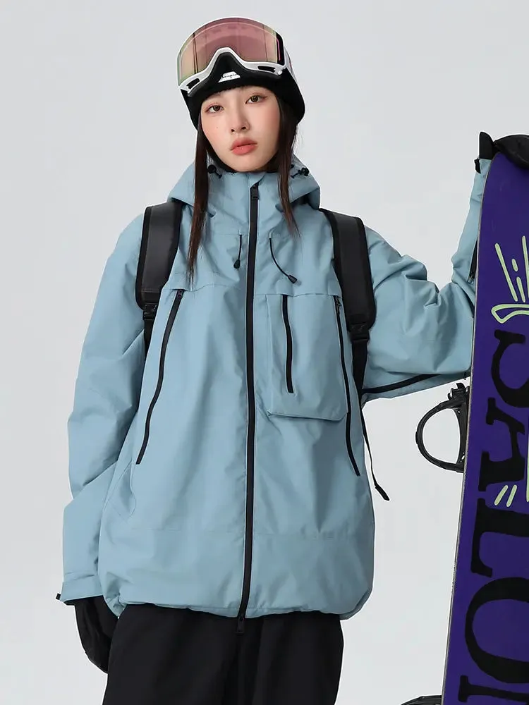 Winter Windproof Baggy Snow Jacket Mountain Pro All-Terrain Coat
