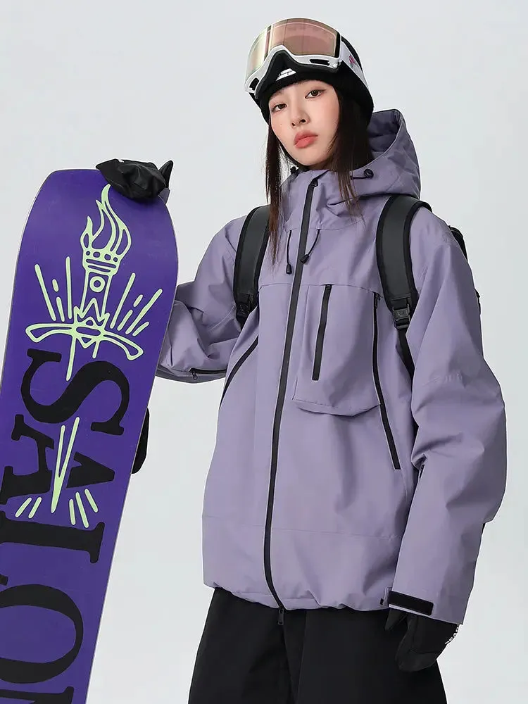 Winter Windproof Baggy Snow Jacket Mountain Pro All-Terrain Coat