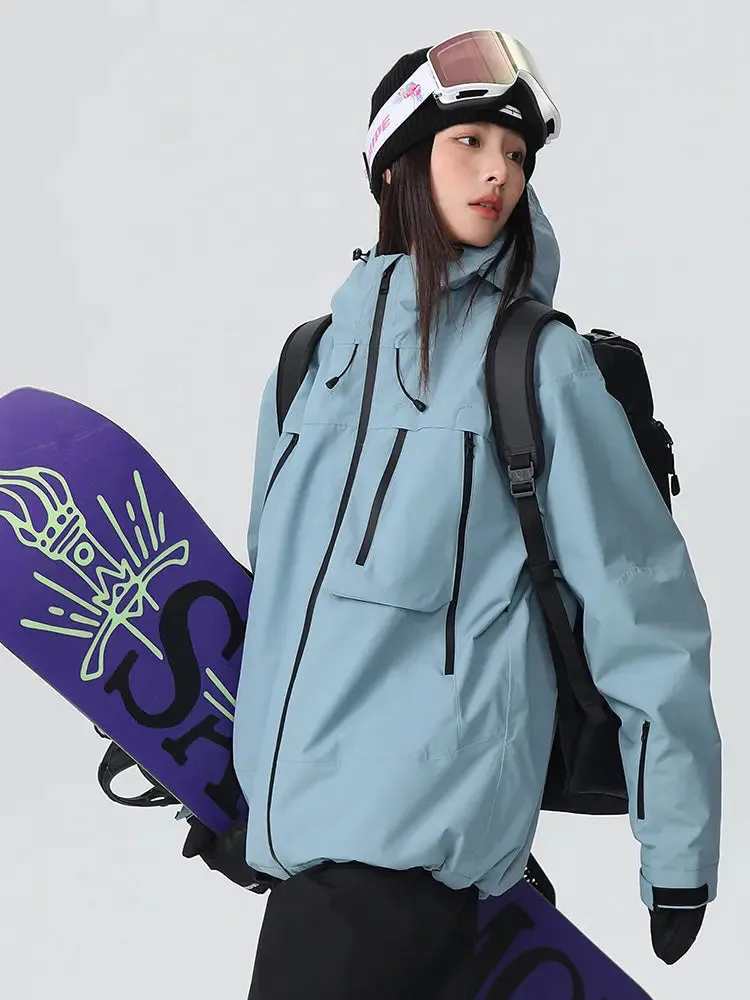 Winter Windproof Baggy Snow Jacket Mountain Pro All-Terrain Coat