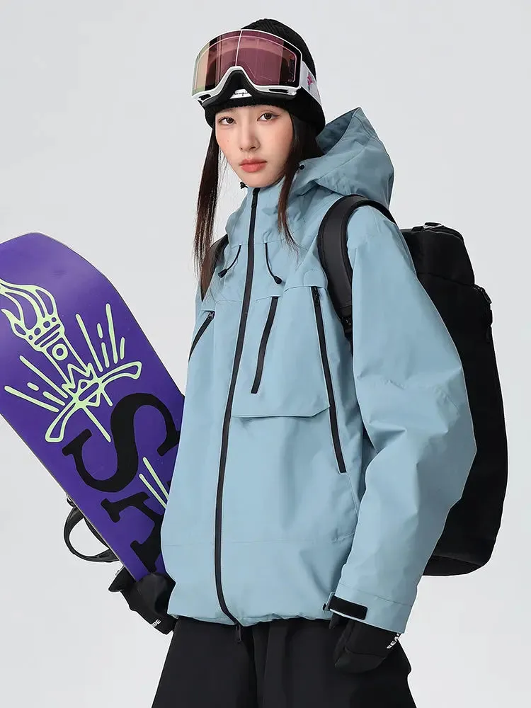 Winter Windproof Baggy Snow Jacket Mountain Pro All-Terrain Coat