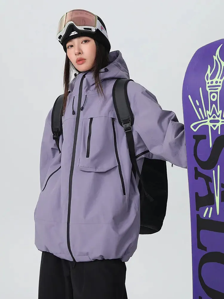 Winter Windproof Baggy Snow Jacket Mountain Pro All-Terrain Coat