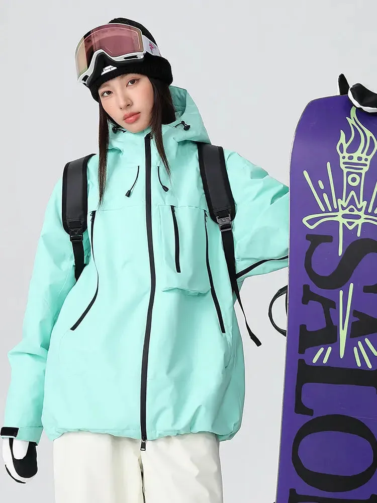 Winter Windproof Baggy Snow Jacket Mountain Pro All-Terrain Coat
