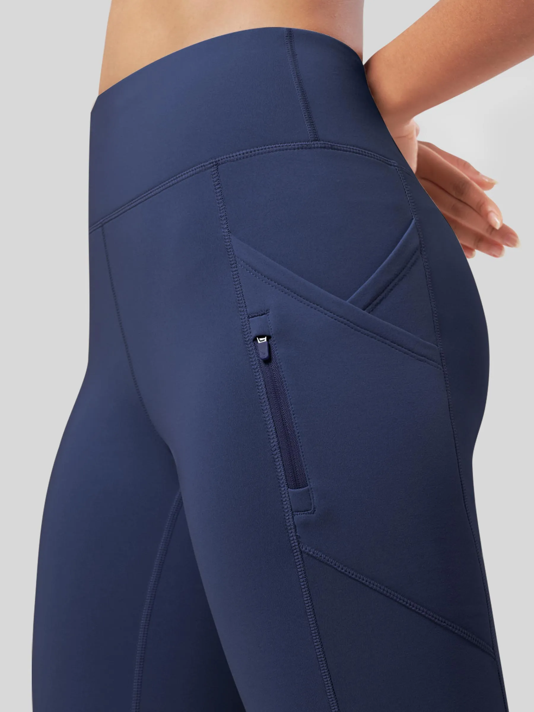 Women's Fleece Bootcut Yoga Pants-29 inch