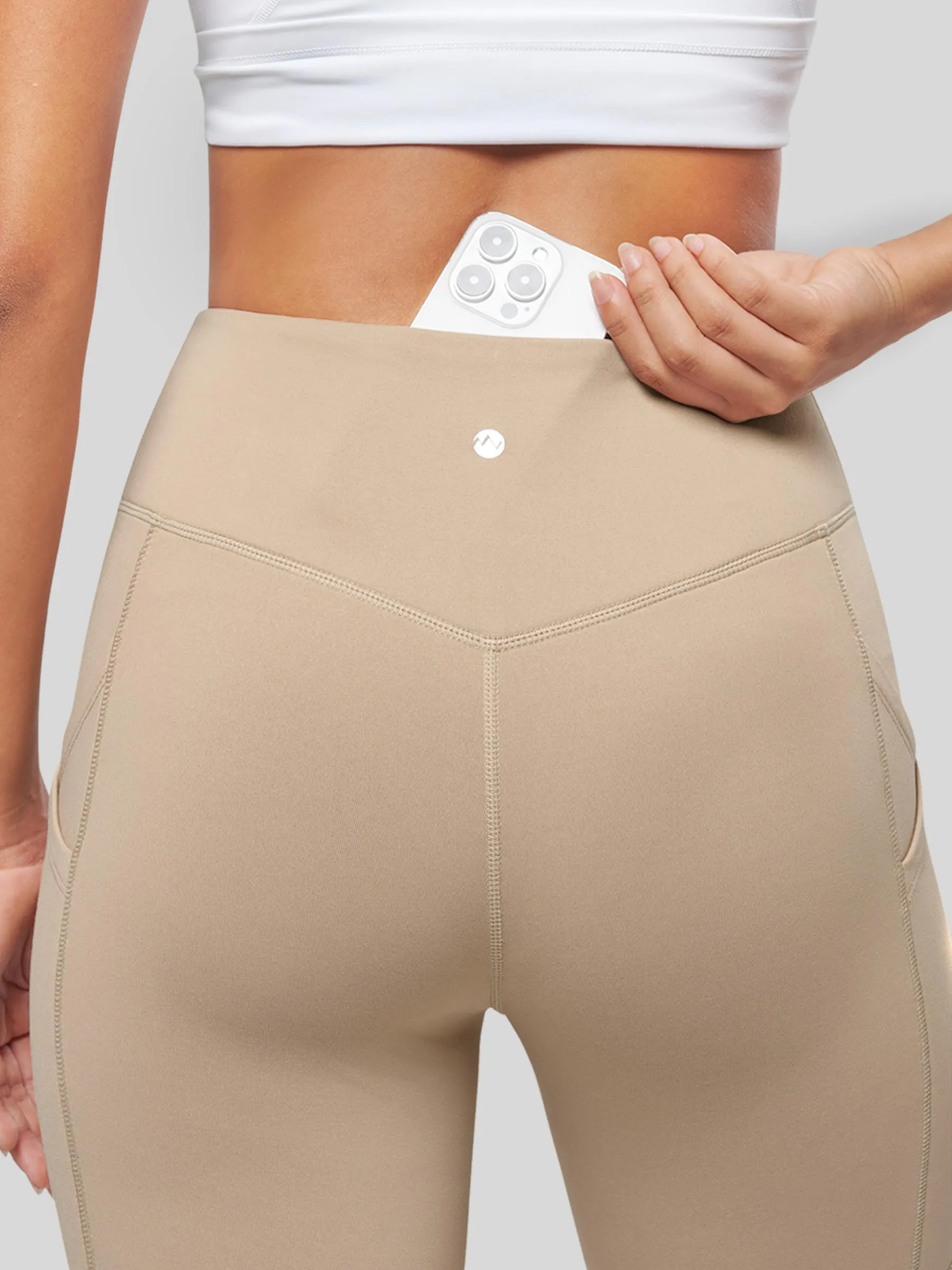 Women's Fleece Bootcut Yoga Pants-29 inch