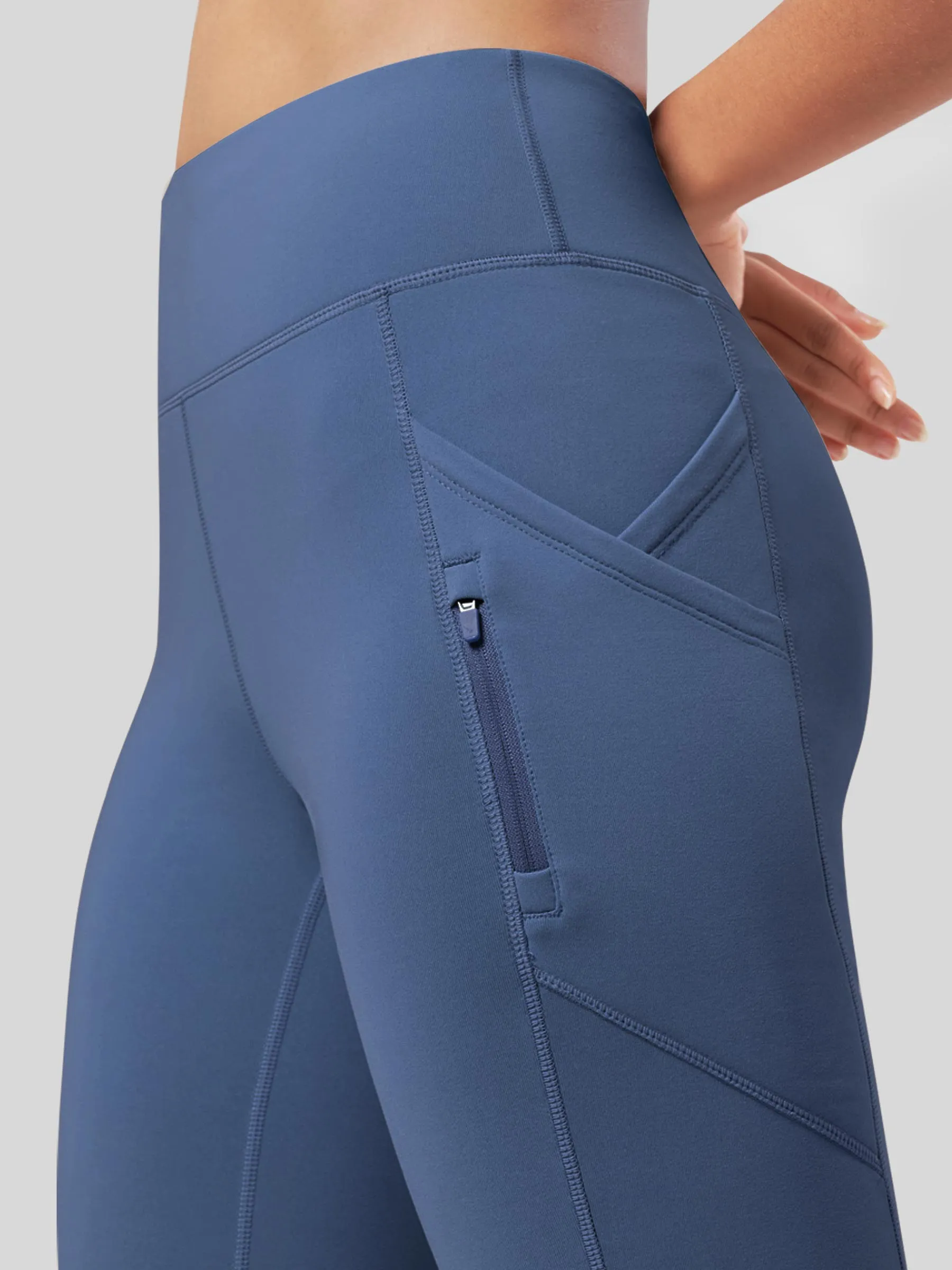 Women's Fleece Bootcut Yoga Pants-29 inch