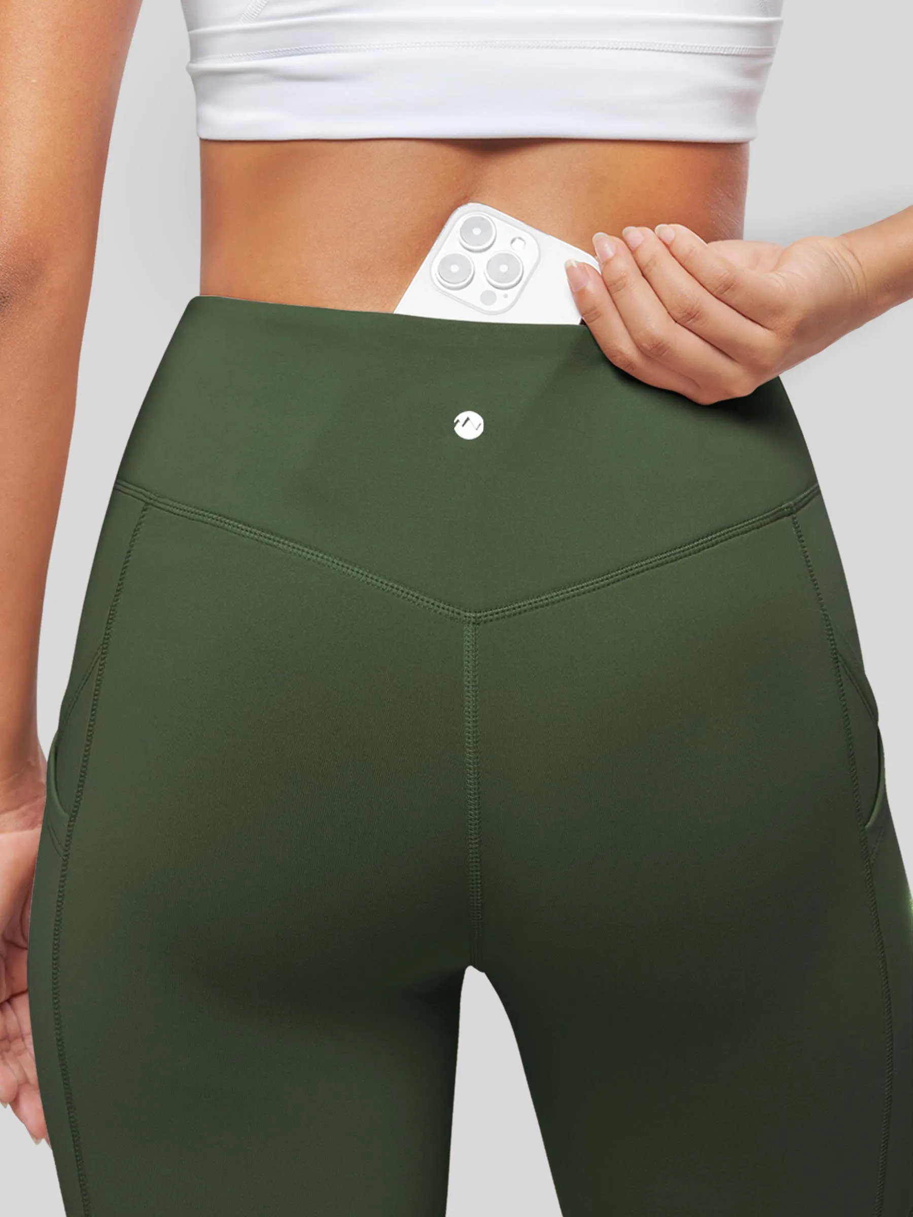Women's Fleece Bootcut Yoga Pants-29 inch