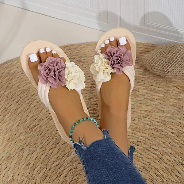 Women's Floral Thong Sandals 57820002C