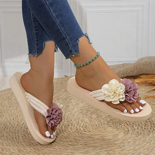 Women's Floral Thong Sandals 57820002C