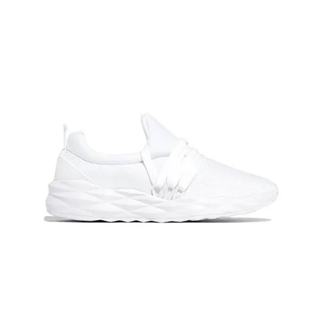 Women's fly knit sneakers lace-up tennis shoes summer lightweight running shoes