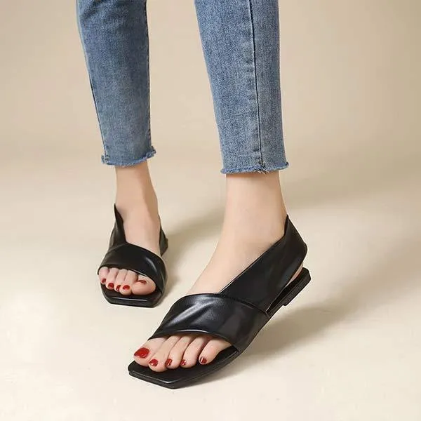 Women's Open-Toe Flat Sandals 46257045C