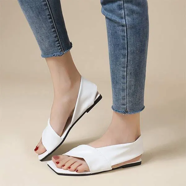 Women's Open-Toe Flat Sandals 46257045C