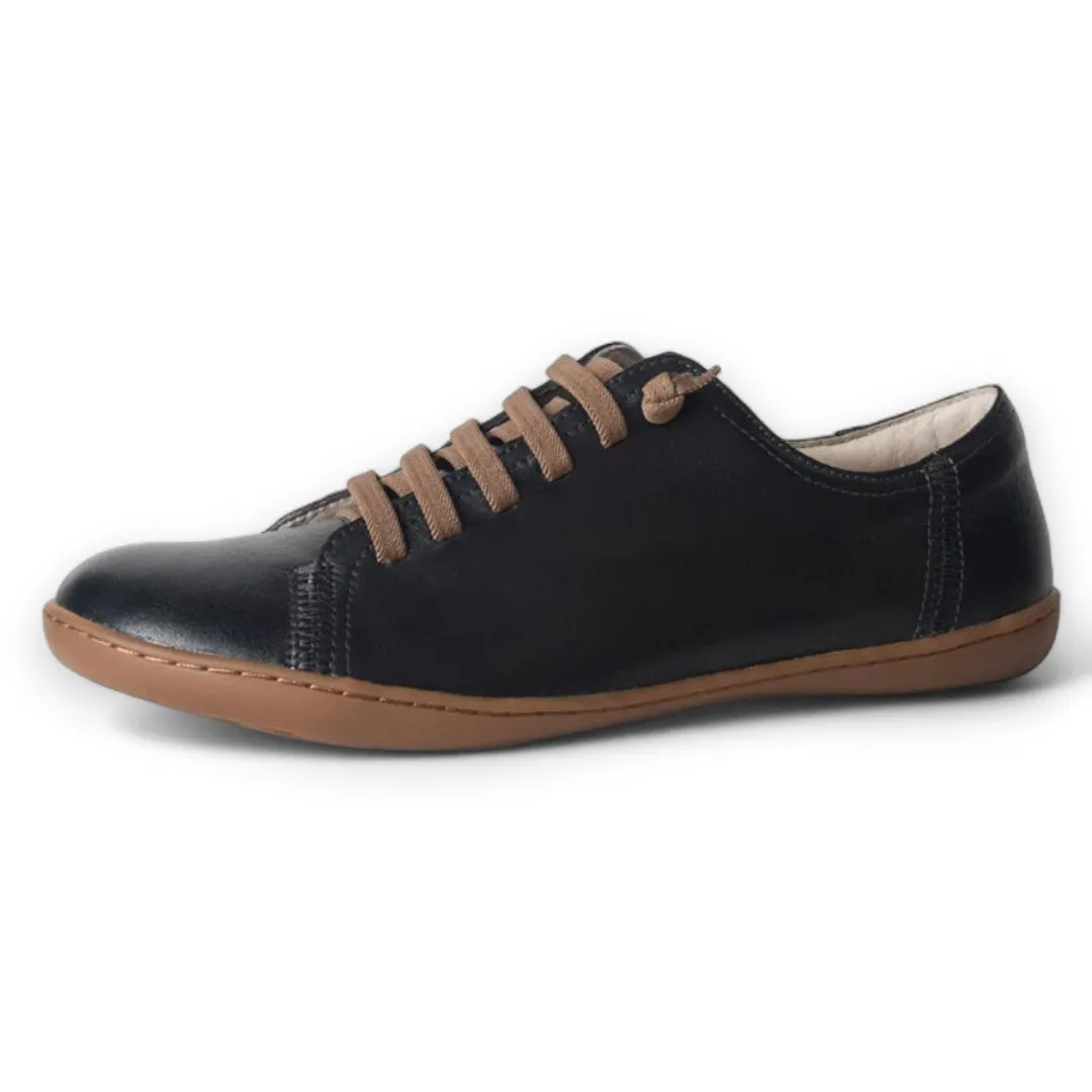 Women's Suede Leather Barefoot Flats - Casual Spring Shoes