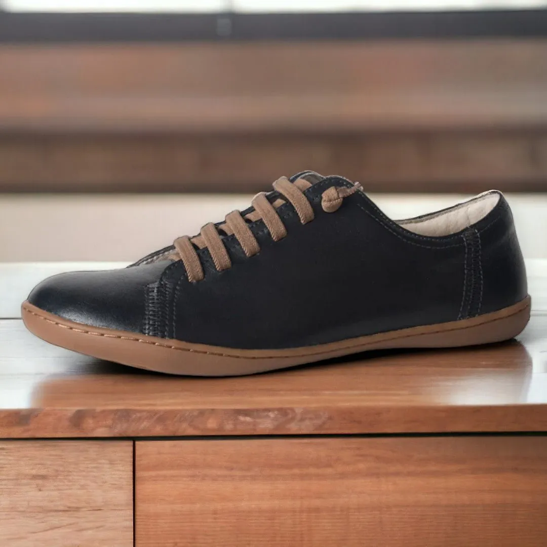 Women's Suede Leather Barefoot Flats - Casual Spring Shoes