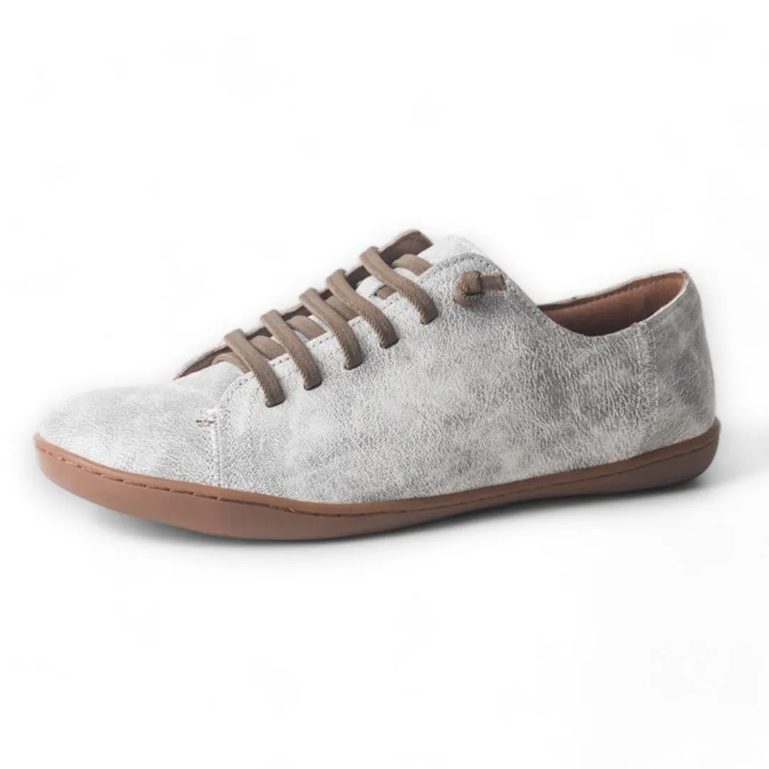 Women's Suede Leather Barefoot Flats - Casual Spring Shoes